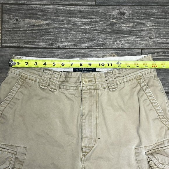 Polo Ralph Lauren Men's Gellar Fatigue Shorts Men's Size 32 Cargo Tan - Picture 10 of 16